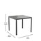 Flash Furniture 5PC Black Table and Chairs with Poly Resin Finish SB-A268C4-T-BK-GG - alternate 7